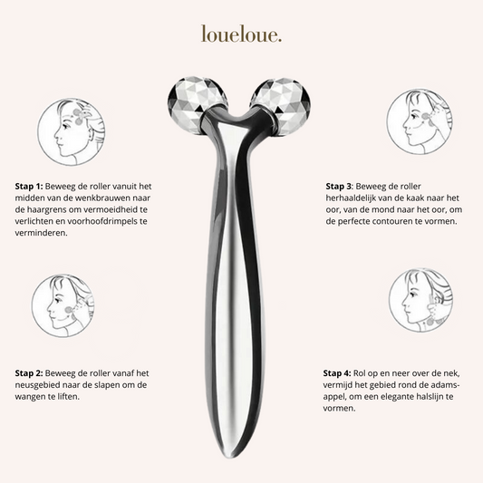 3D Face Lift + Massage Roller.