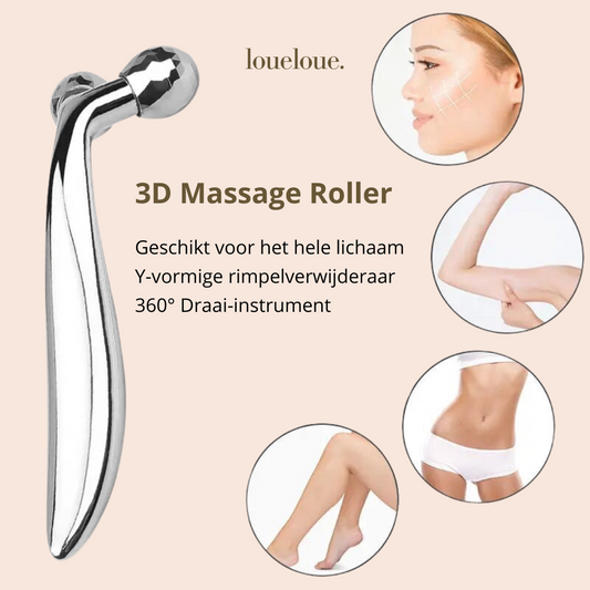 3D Face Lift + Massage Roller.