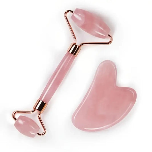 GUA SHA + JADE ROLLER.