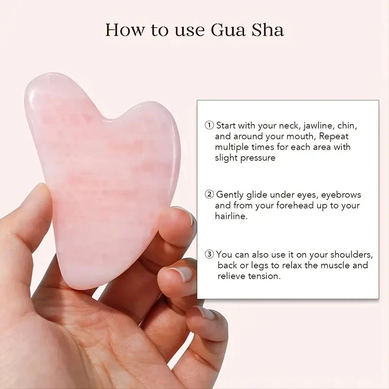 GUA SHA + JADE ROLLER.