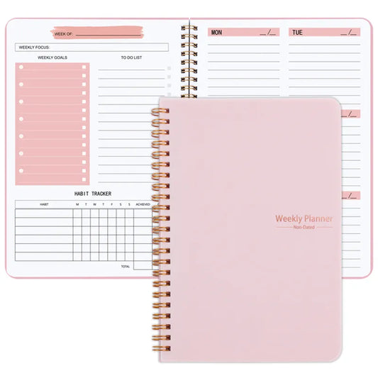 Weekly planner.